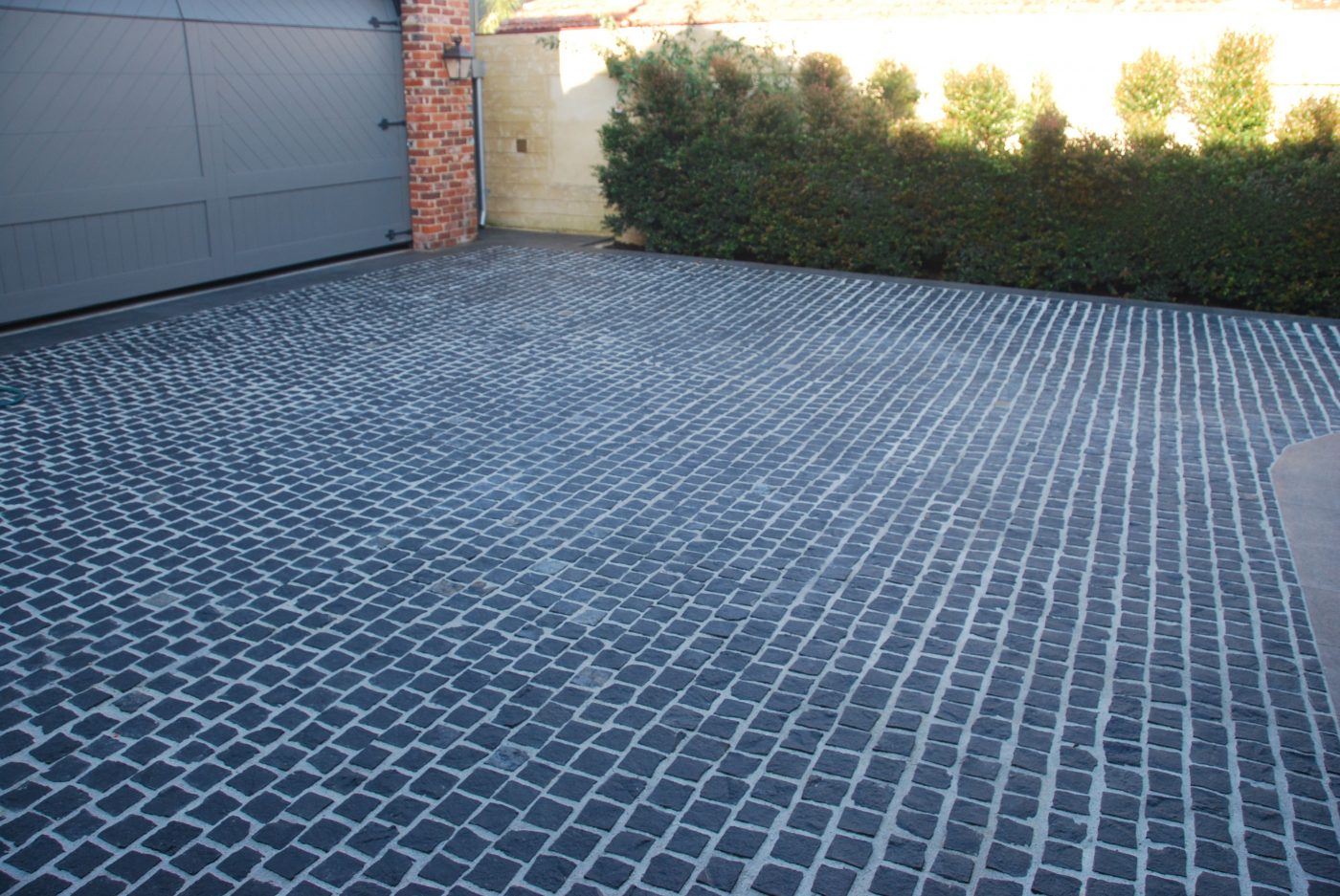 Porphyry Black Slate Cobblestones
