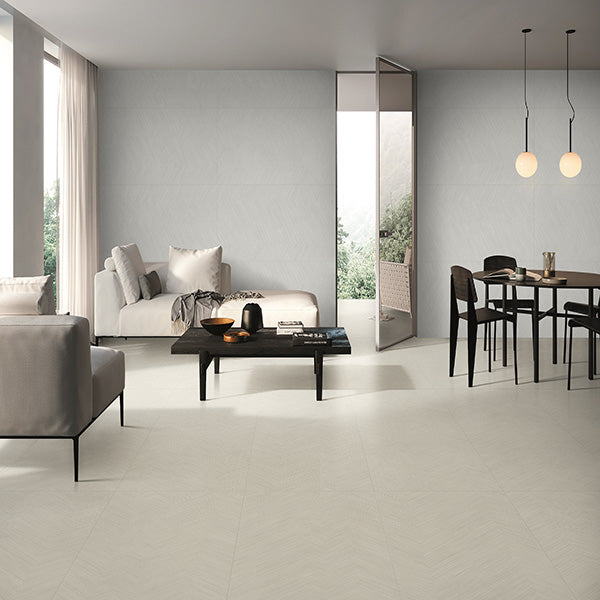 Kiro Warm Grey Textured Tile