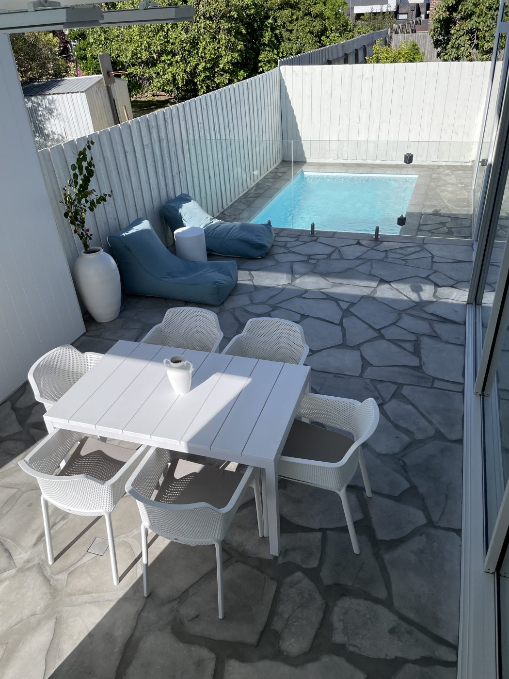 London Grey Sandblasted Limestone