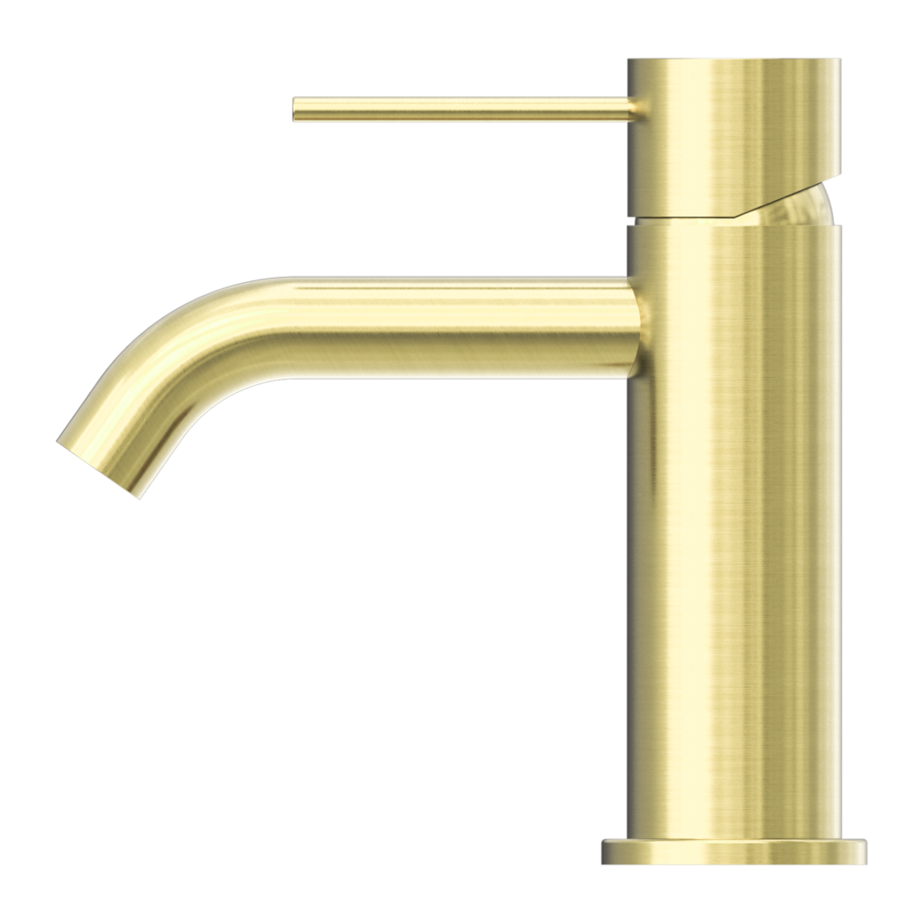 Mecca Brushed Gold Basin Mixer