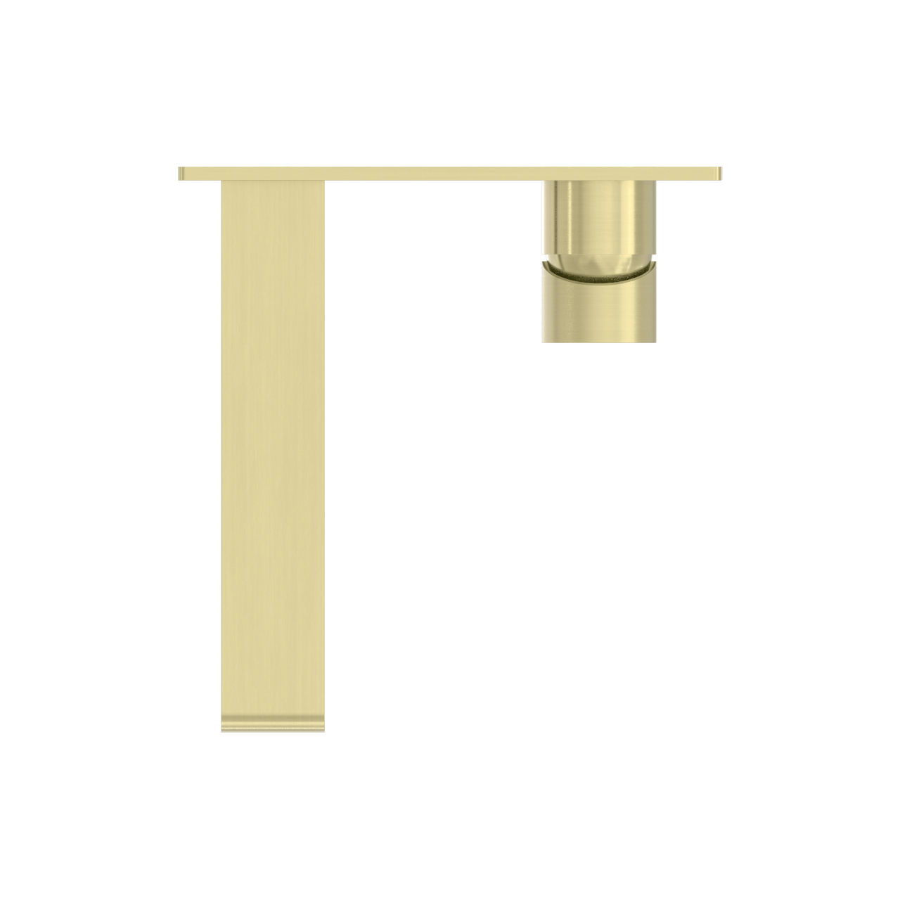 Bianca Brushed Gold Wall Basin Mixer