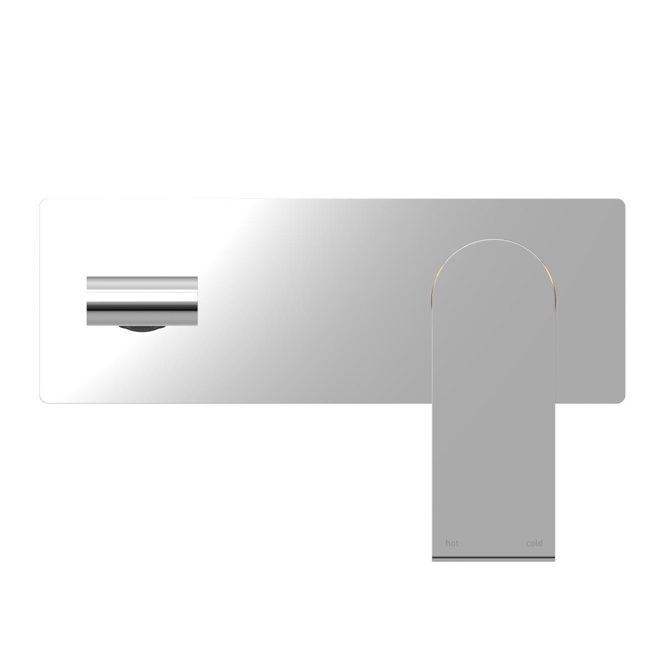 Bianca Chrome Wall Basin Mixer