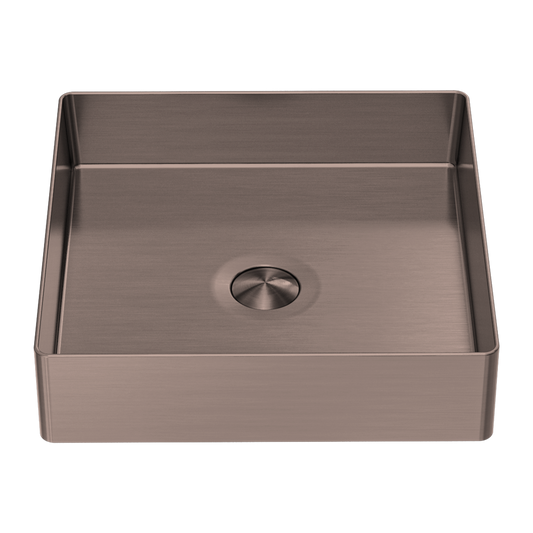 Square 40mm Stainless Steel Basin