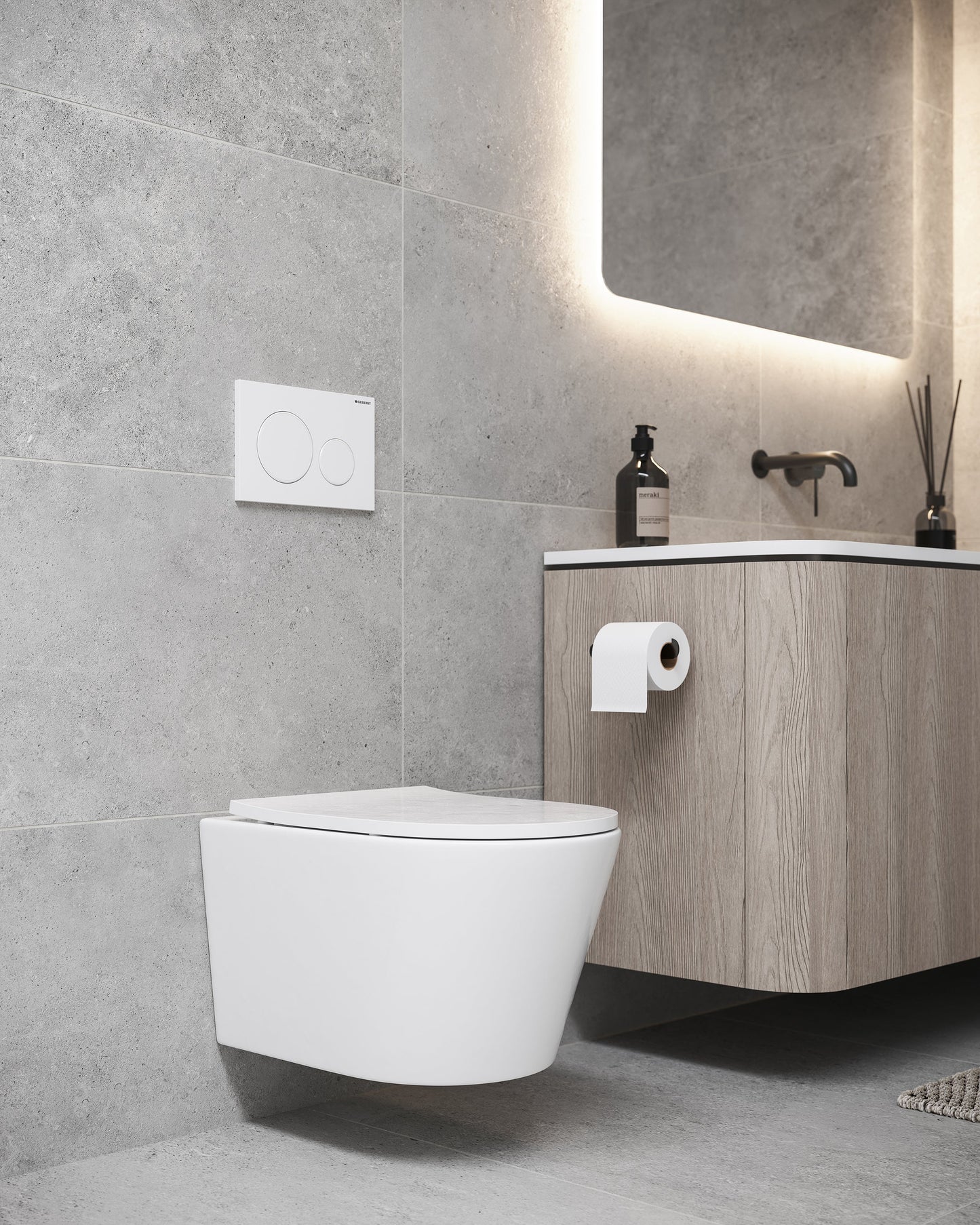 Oslo Wall Hung Toilet Suite