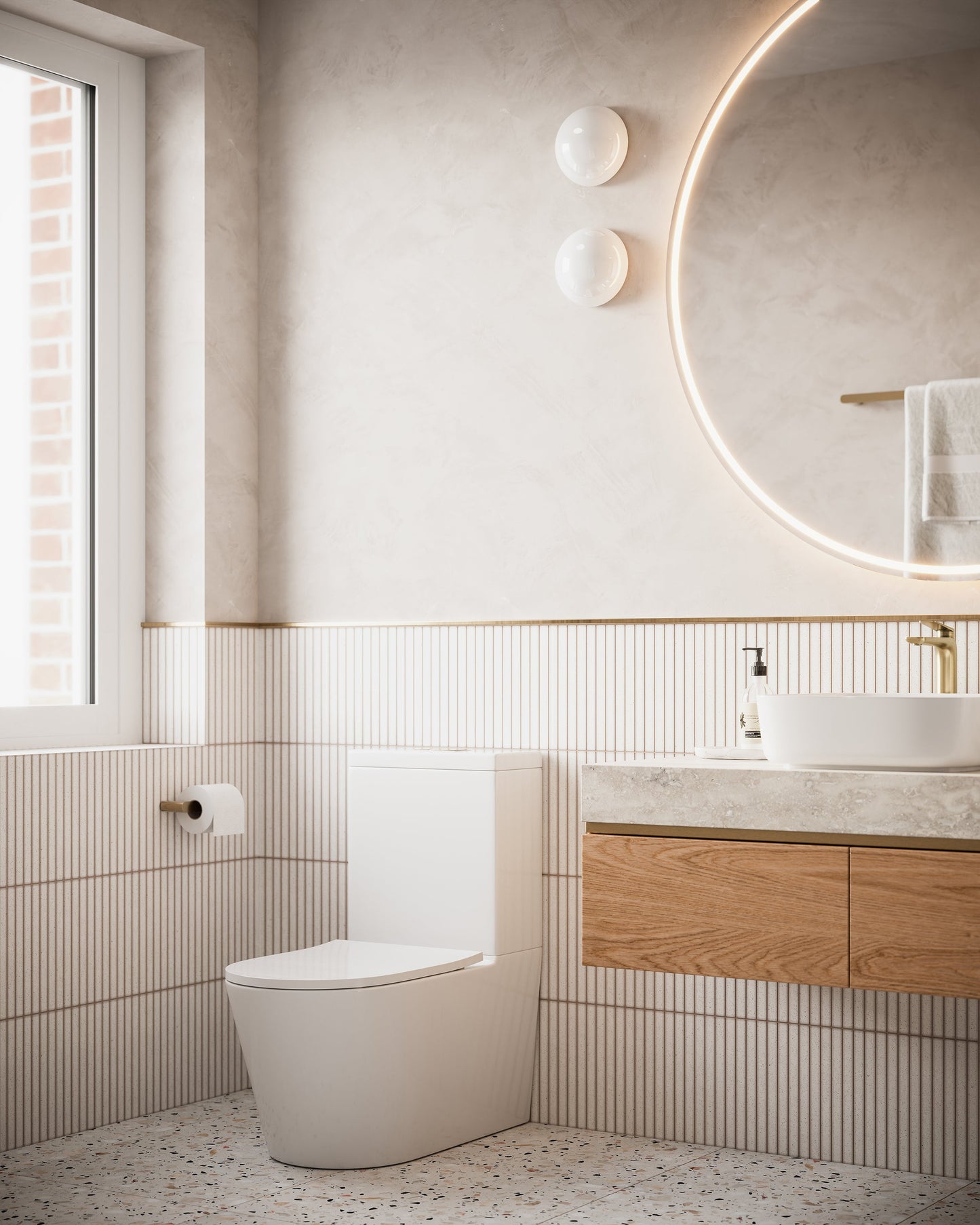 Vienna Comfort Height Back-to-Wall Suite