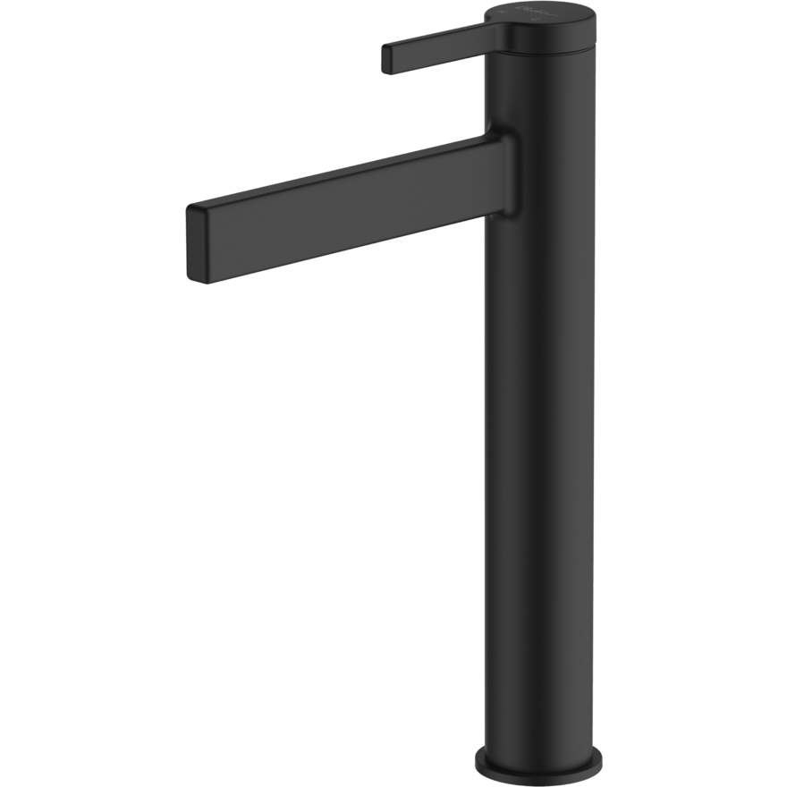 Stockholm Matte Black Tower Basin Mixer