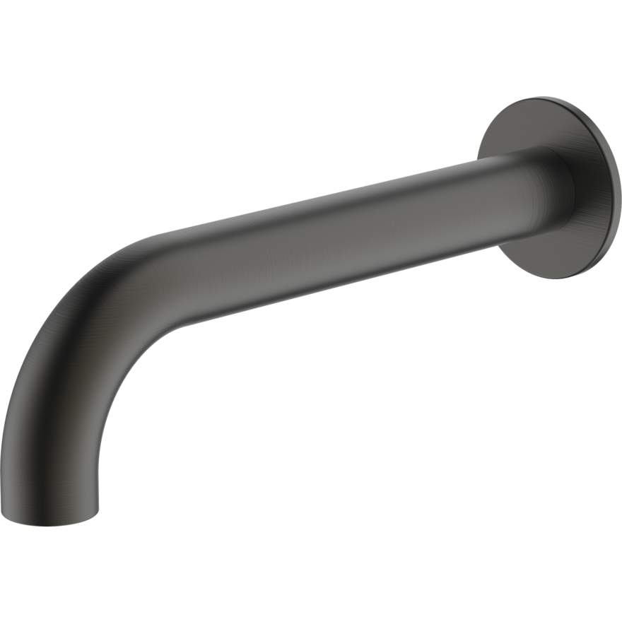Venice Gun Metal Curved Wall Spout