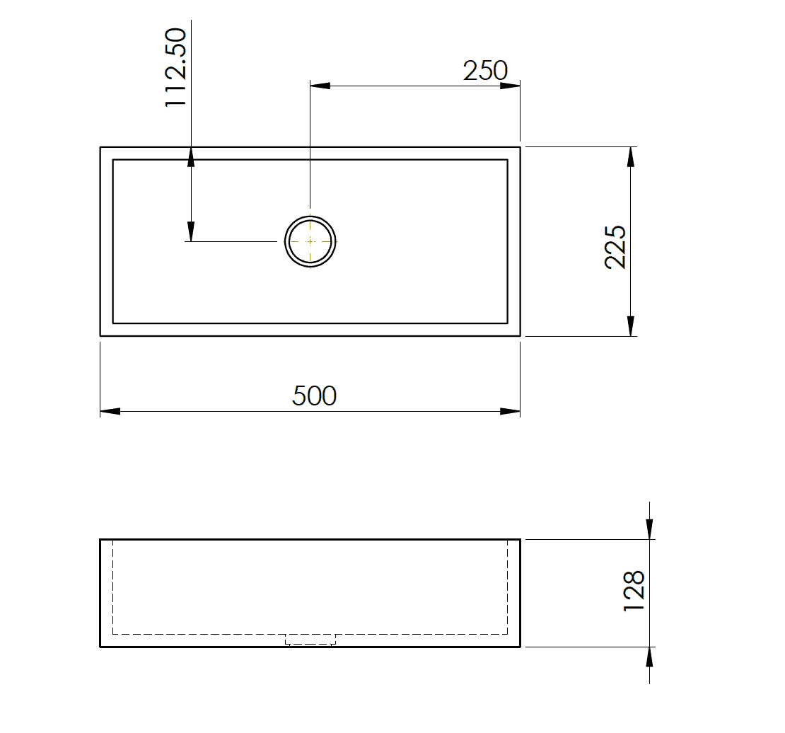 Bath Vessel Basin - ceramica living mock up
