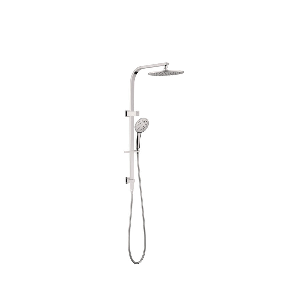 Bianca Gun Metal Shower Set Round Head