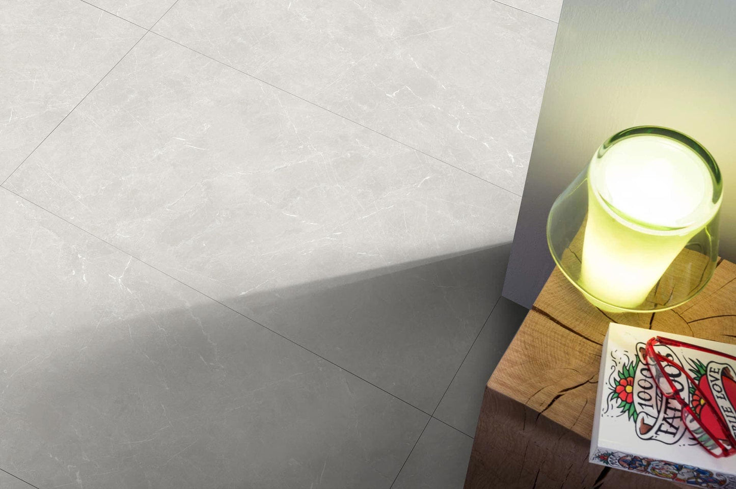 Claros - ceramica living mock up