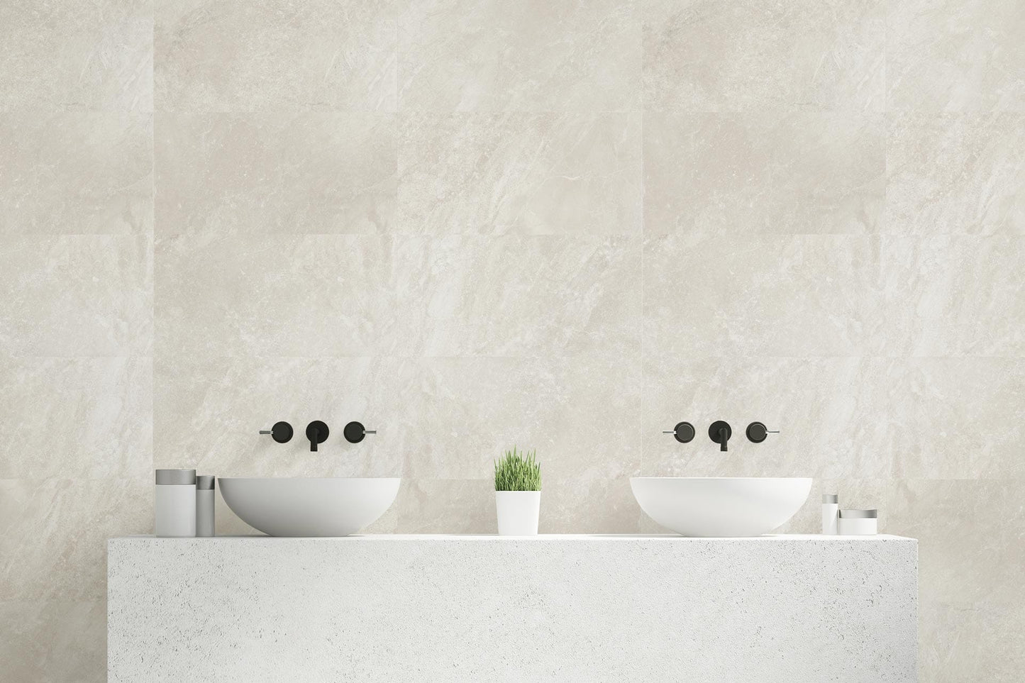 Crystal - ceramica living mock up