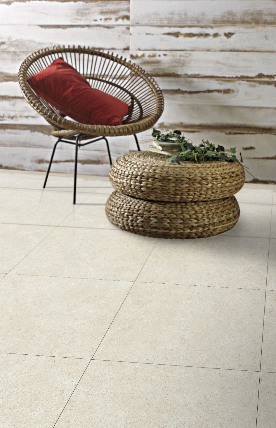 Limestone - ceramica living mock up