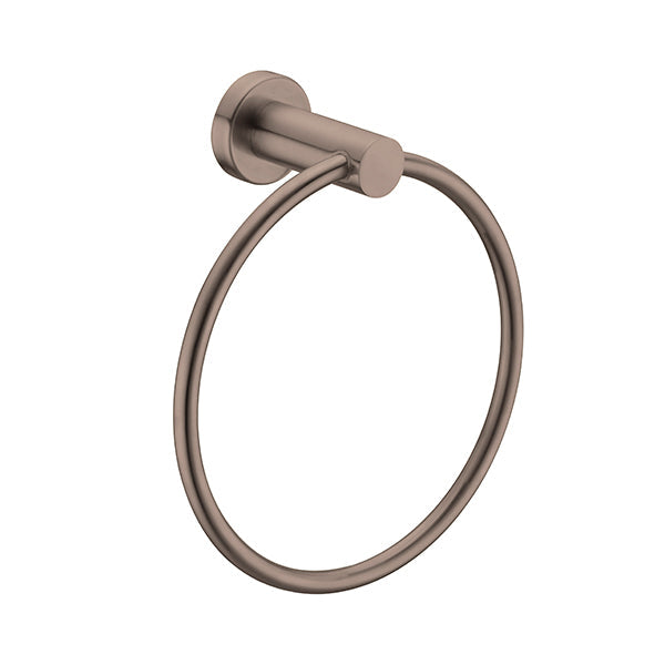 Mecca Brushed Gold Towel Ring