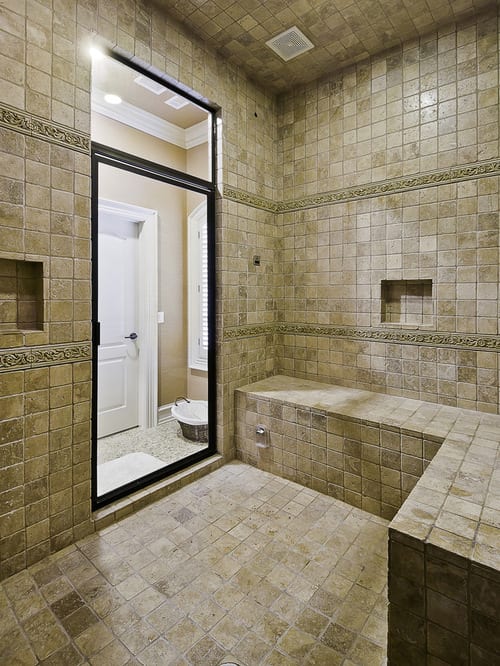 Noce Travertine Tumbled Loose Cobblestones 100x100x100