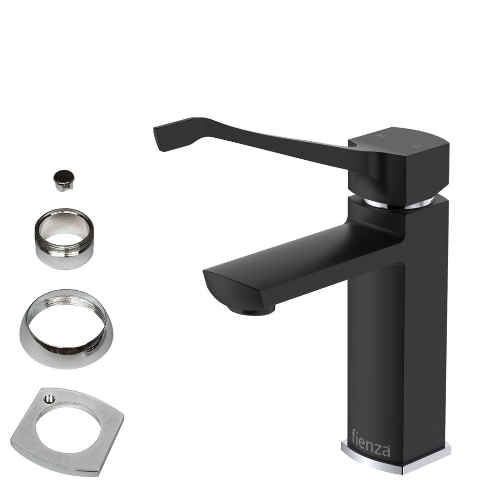 Koko Matte Black Care Basin Mixer