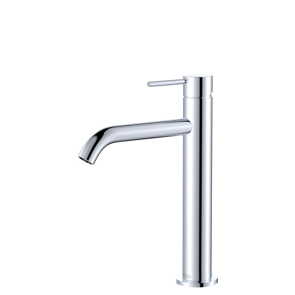 Kaya Chrome Medium Basin Mixer