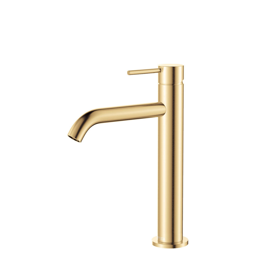 Kaya Urban Brass Medium Basin Mixer