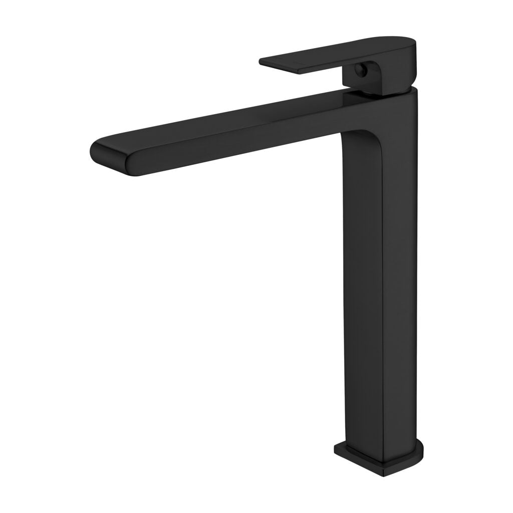 Bianca Matte Black Tall Basin Mixer