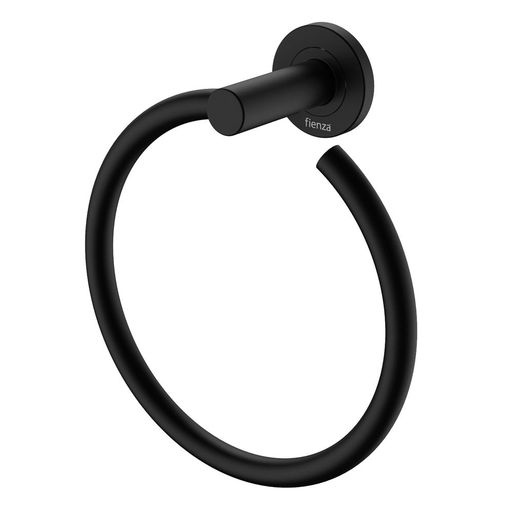 Kaya Gun Metal Hand Towel Ring