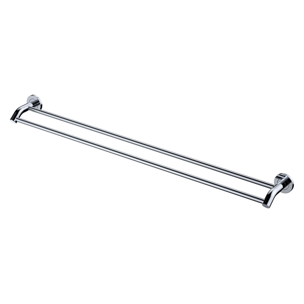 Kaya Urban Brass Double Towel Rail 900mm