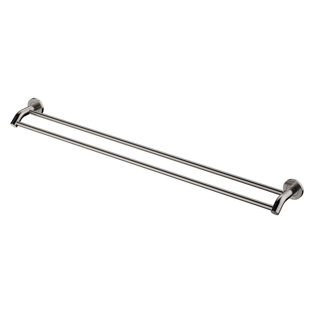 Kaya Urban Brass Double Towel Rail 900mm