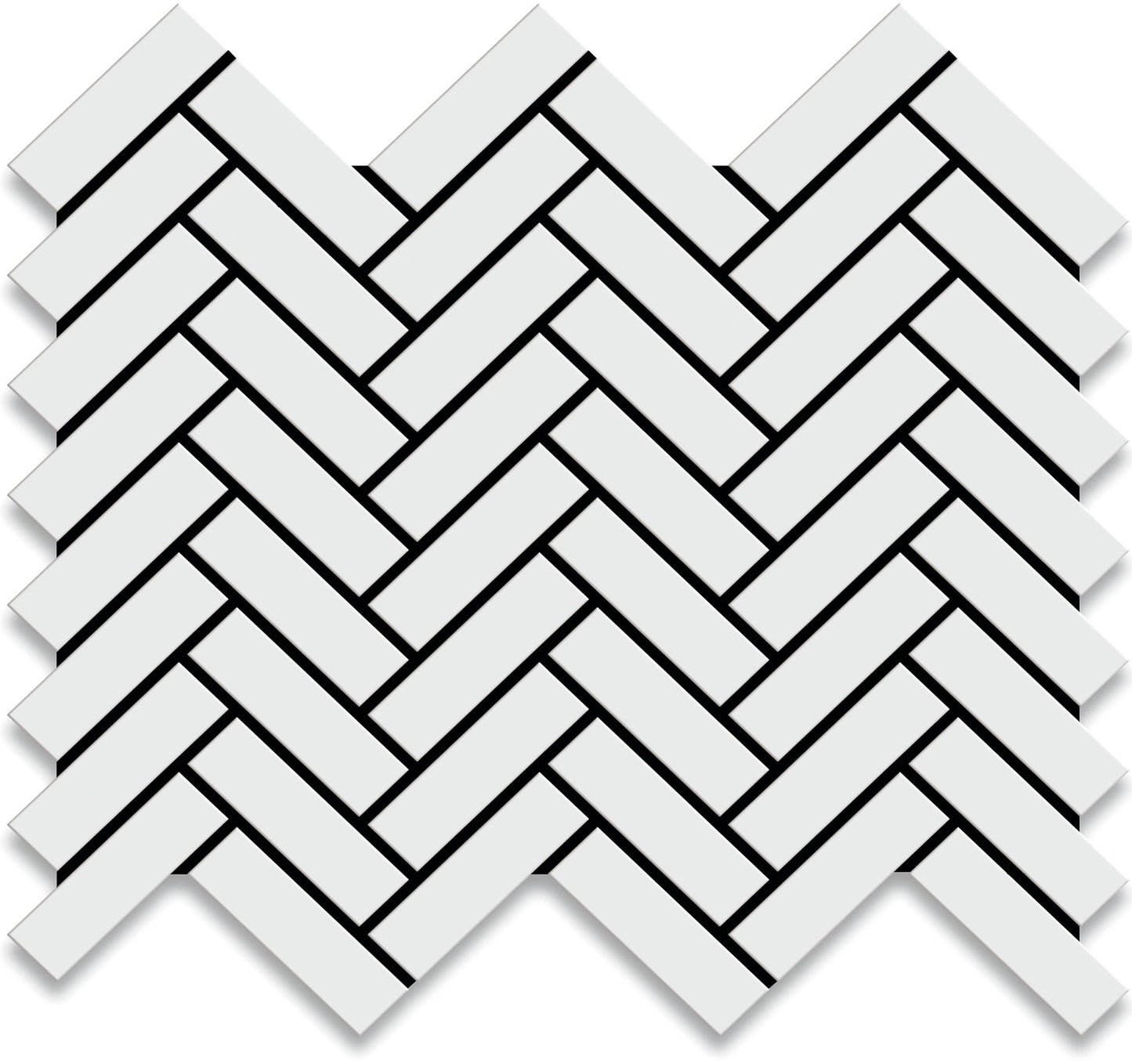 Konyic Herringbone White