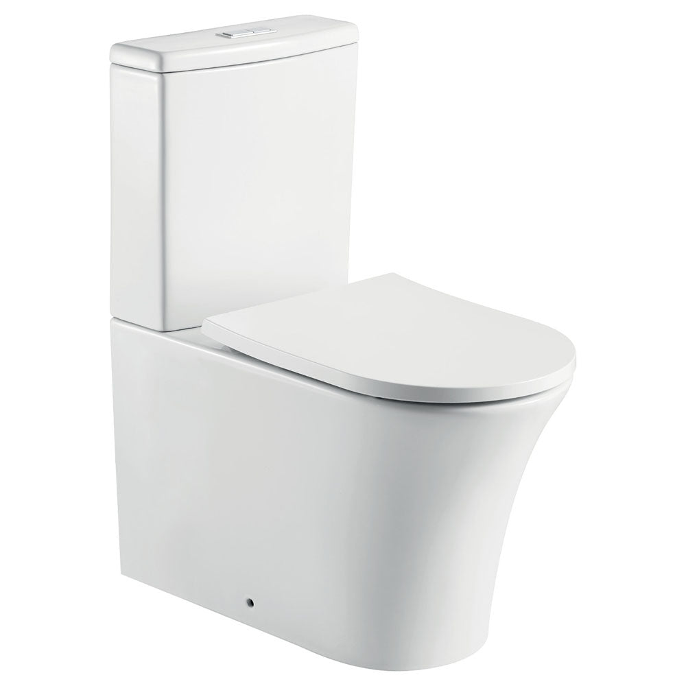 Chloe Back-to-Wall Toilet Suite (P-Trap)