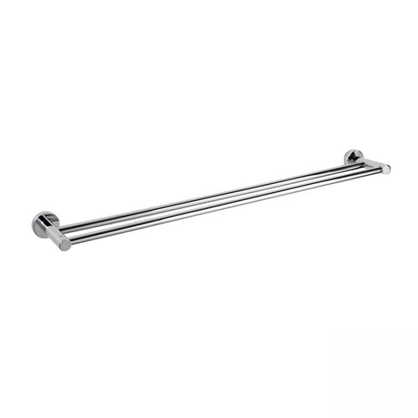 Loui Chrome Double Towel Rail