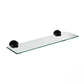 Loui Chrome Glass Shelf