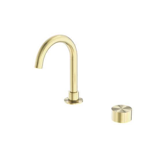 Kara Progressive Brushed Gold Basin Set