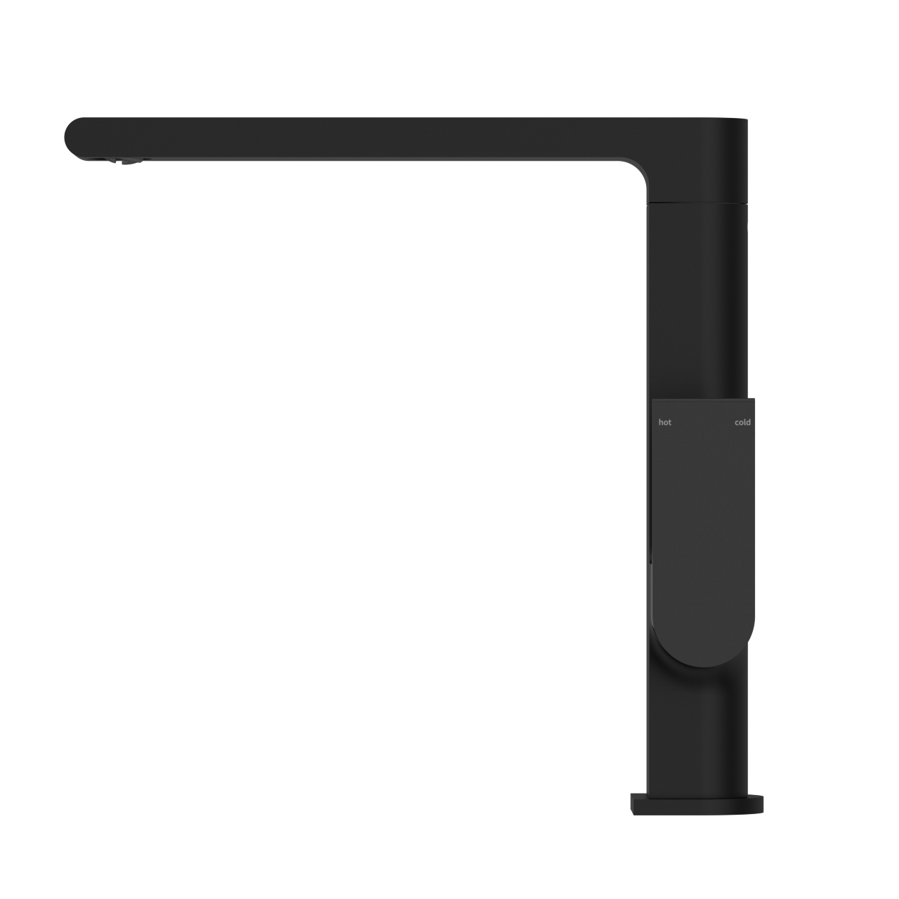 Bianca Matte Black Tall Basin Mixer