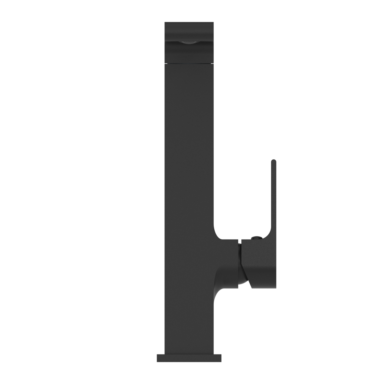 Bianca Matte Black Tall Basin Mixer