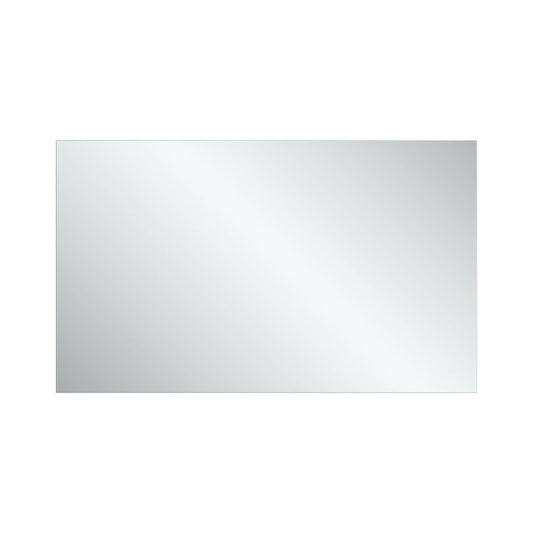 Pencil Edge Rectangular Glue-On Mirror, 1500 x 900mm