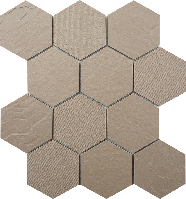 Hexagon Durastone 300X260X10