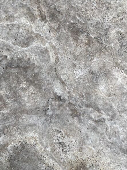 Silver Travertine Tumbled