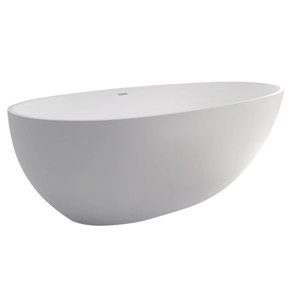 Bahama Matte White Stone Bath