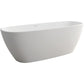 Marissa Matte White Stone Bath