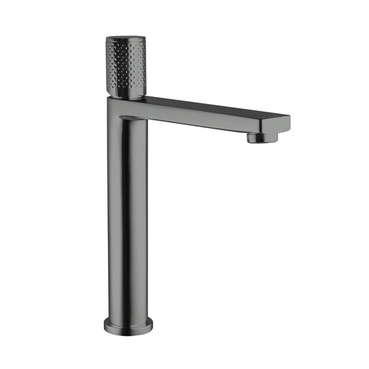 The Gabe Brushed Nickel High Rise Mixer