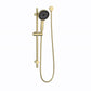 The Gabe Brushed Gold Hand Shower on Rail