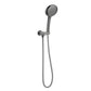 Loui Brushed Nickel Hand Shower with Wall Bracket