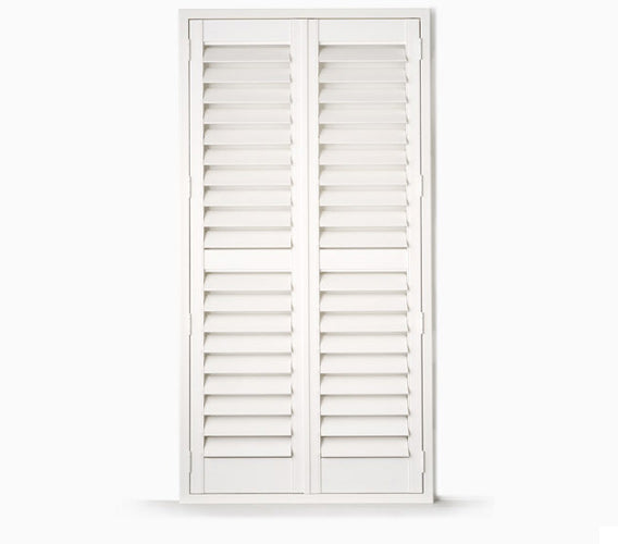 White Teak Shutters