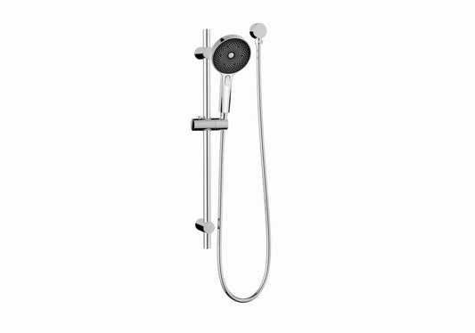 The Gabe Brushed Nickel Hand Shower on Rail