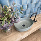 Grand Oval Vessel Basin - ceramica living mock up