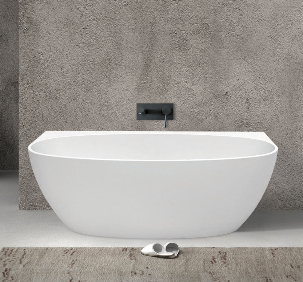 Keeto 1500 Back-to-Wall Acrylic Bath