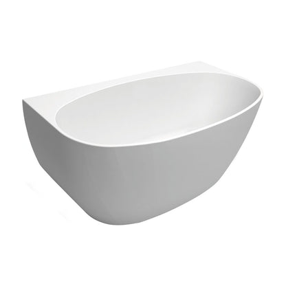 Keeto 1500 Back-to-Wall Acrylic Bath