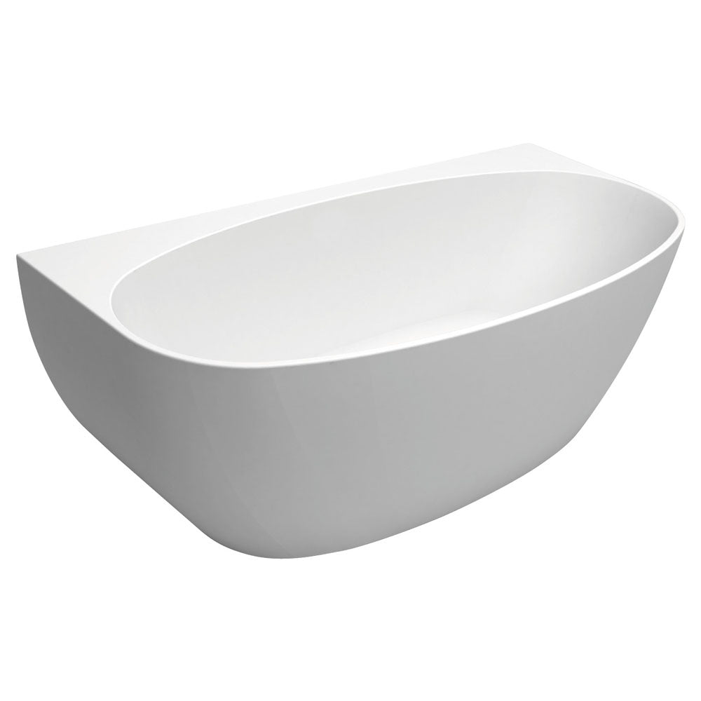 Keeto 1700 Back-to-Wall Acrylic Bath