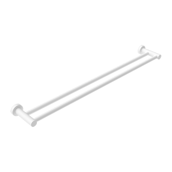 Mecca Brushed Gold Double Towel Rail 600mm