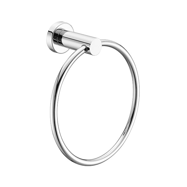 Mecca Matte Black Towel Ring