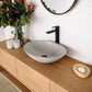 Oval Vessel Basin - ceramica living mock up