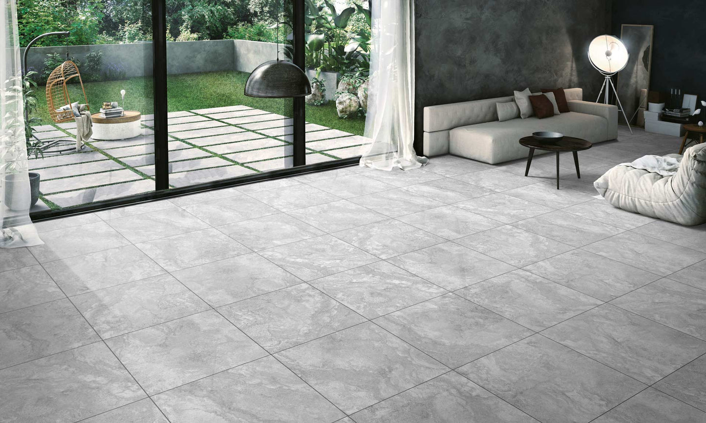 Roman Stone - ceramica living mock up